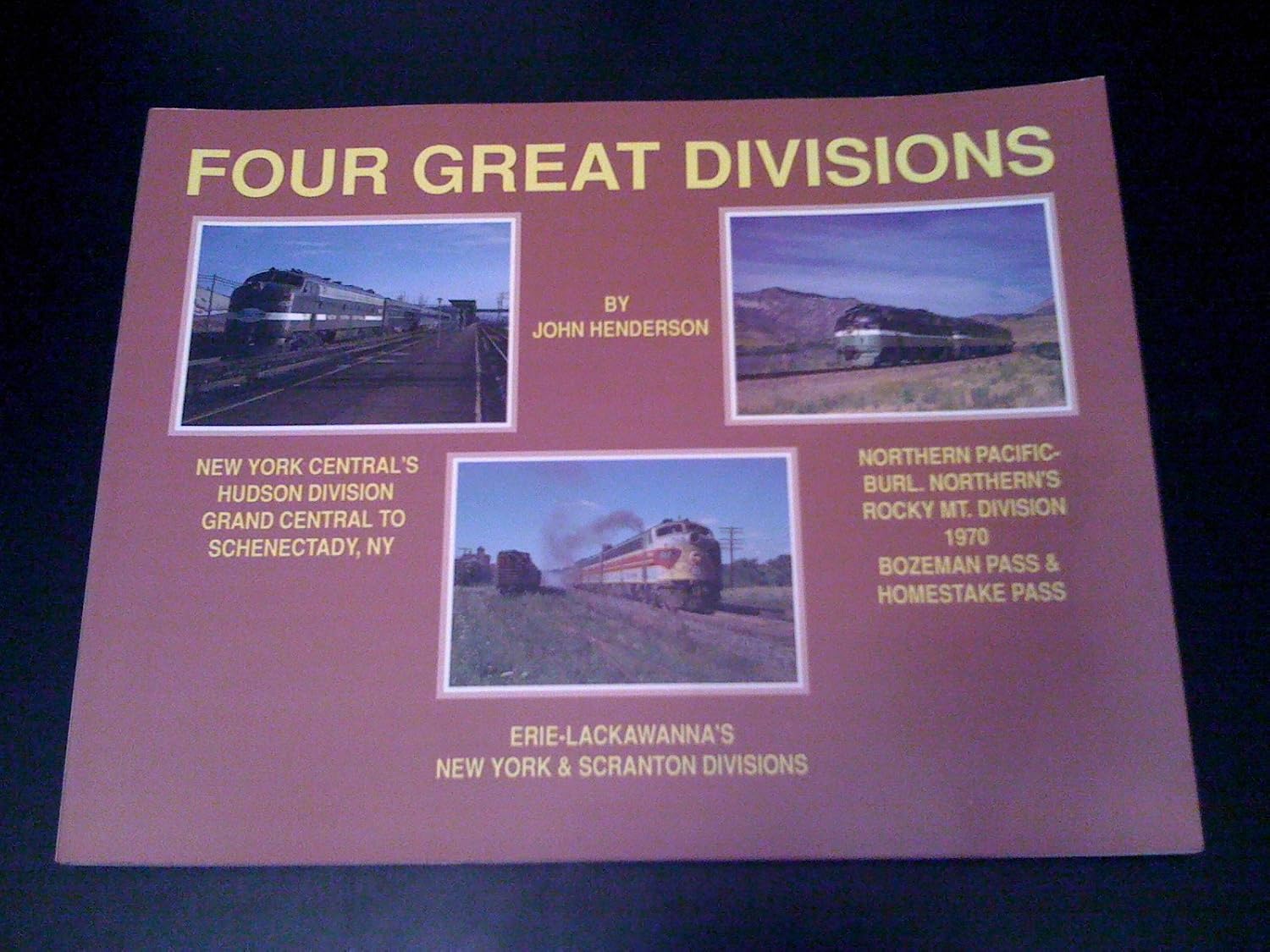 Four Great Divisions Henderson (JD)